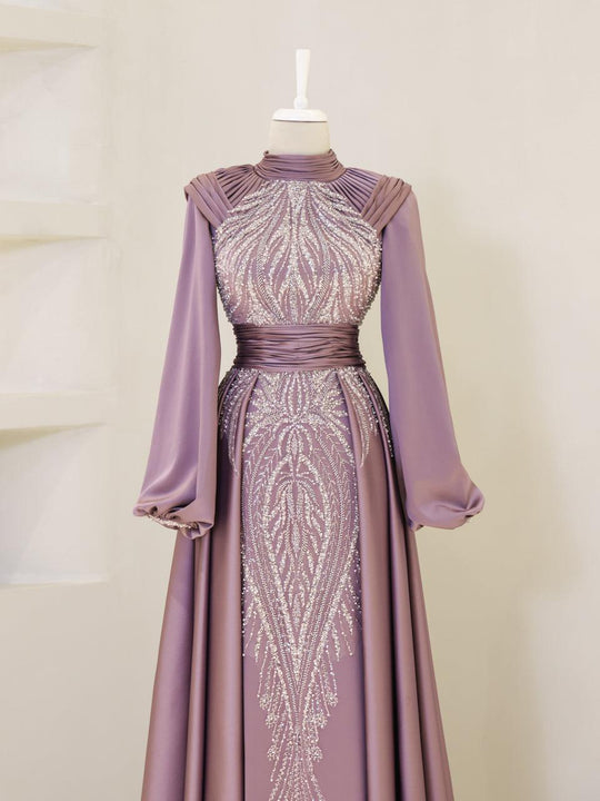 Couture Berra Modest Evening Dress